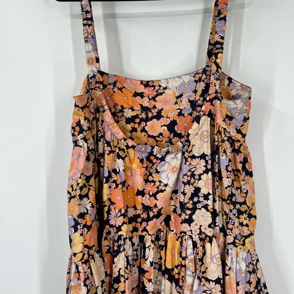 Free People Park Slope Maxi Dress in Dark Combo - Picture 7 of 7